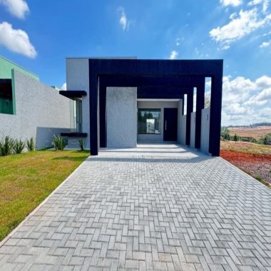 Casa pronta para morar Condomínio Fechado - Ponta Grossa