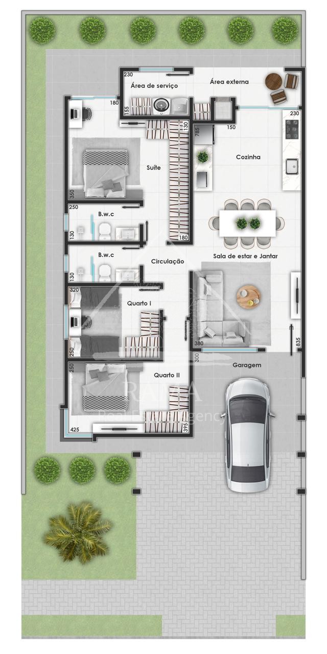 Casa pronta para morar Condomínio Fechado - Ponta Grossa