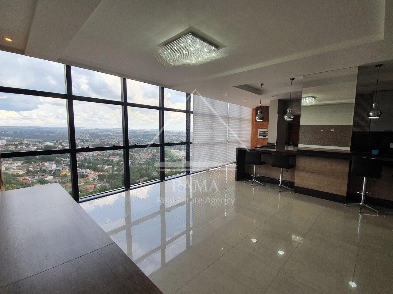 Apartamento de Alto Padrão no Centro de Ponta Grossa para Locação ou Venda